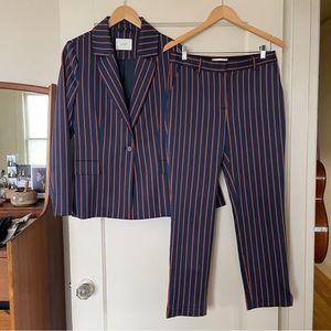 JUST Female Hege Striped Blazer and Trouser